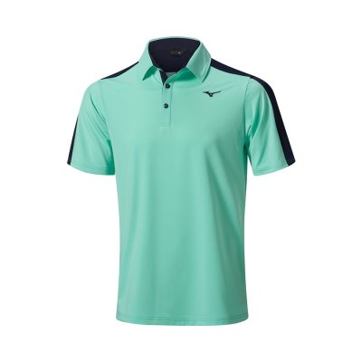 Camisa Polo Mizuno Comp Trim Hombre Verdes - Chile M218HYWXEL